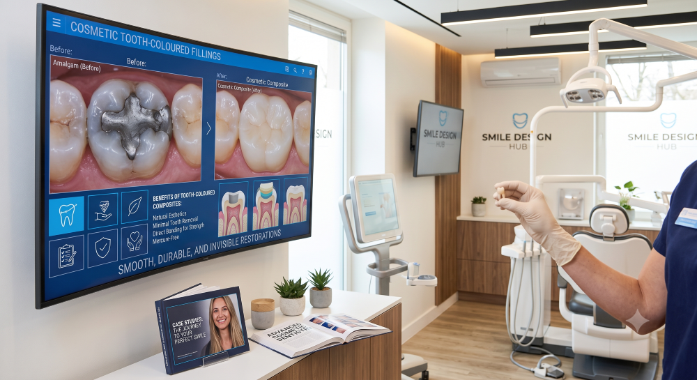 Cosmetic Tooth-Coloured Fillings